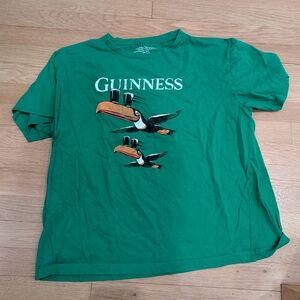 Guinness Green Tee with Toucan Graphic